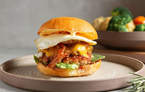 Korean Chicken Burgers